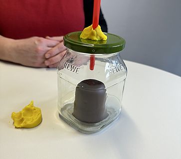 Schokokuss im Glas