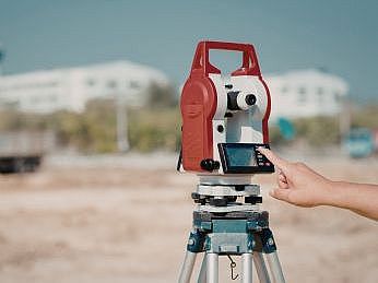 Messgeräte, zum Messen der Geodaten