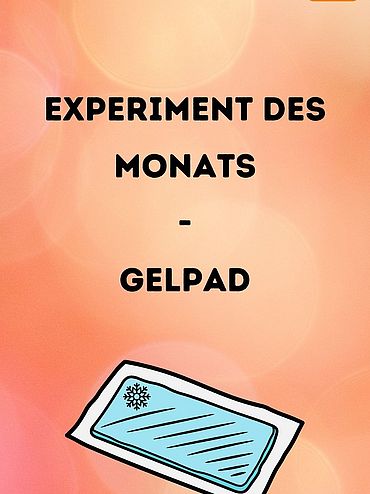 Titelbild Instagram-Reel Gelpad-Experiment Titelbild Geldpad-Experiment