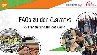 FAQ Video mit Fragen rund um das Camp