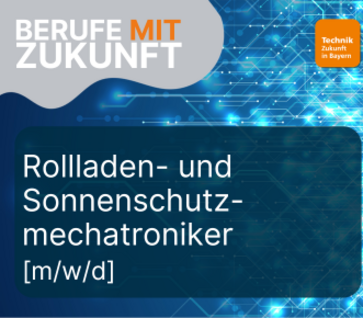 Titelbild Rollladen- und Sonnenschutzmechatroniker